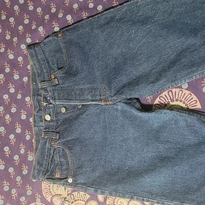 Vintage 1980s Levi's 501 Classic Blue Jeans Denim